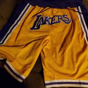 LA  Lakers Shorts